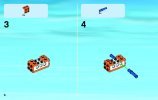 Building Instructions - LEGO - City - 60014 - Coast Guard Patrol: Page 6