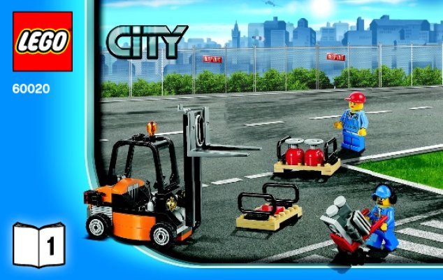 Building Instructions - LEGO - City - 60020 - Cargo Truck: Page 1