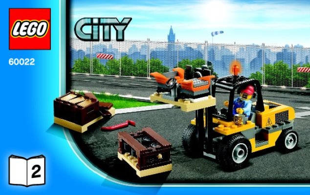 Building Instructions - LEGO - City - 60022 - Cargo Terminal: Page 1