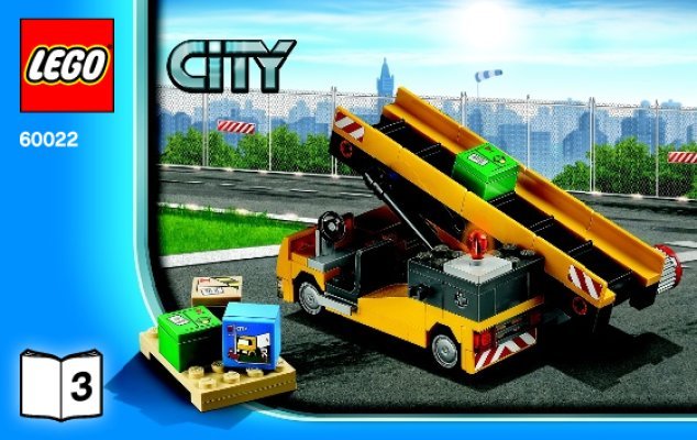 Building Instructions - LEGO - City - 60022 - Cargo Terminal: Page 1