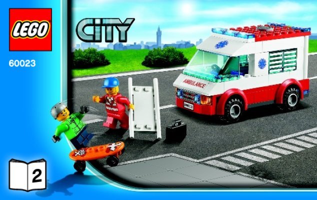 Building Instructions - LEGO - City - 60023 - LEGO® City Starter-Set: Page 1