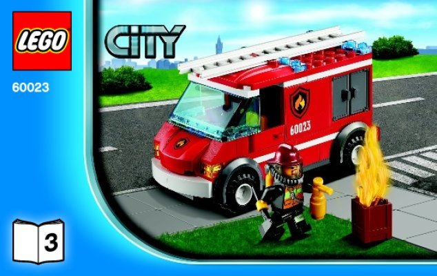 Building Instructions - LEGO - City - 60023 - LEGO® City Starter-Set: Page 1