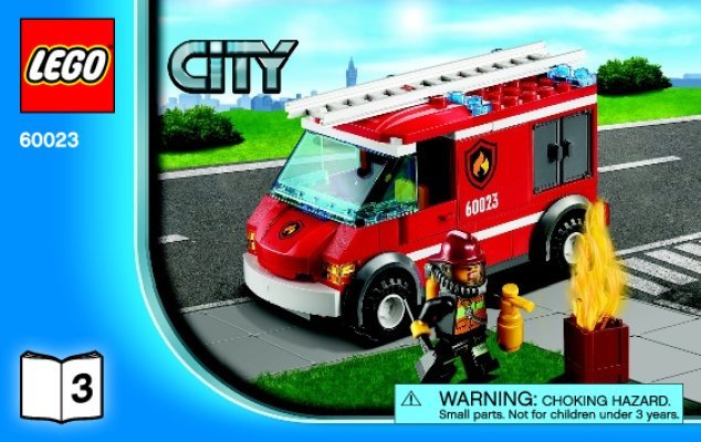 Building Instructions - LEGO - City - 60023 - LEGO® City Starter-Set: Page 1