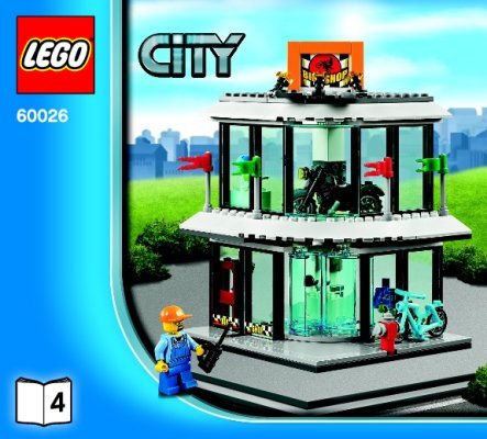 Building Instructions - LEGO - City - 60026 - Town Square: Page 1