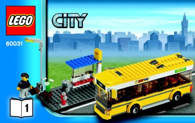 Building Instructions - LEGO - 60031 - City Corner: Page 1