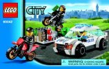 Building Instructions - LEGO - City - 60042 - High Speed Police Chase: Page 1