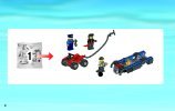 Building Instructions - LEGO - City - 60043 - Prisoner Transporter: Page 4