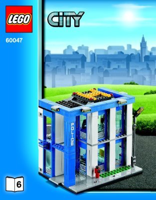 Building Instructions - LEGO - City - 60047 - Police Station: Page 1