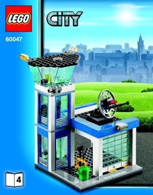 Building Instructions - LEGO - City - 60047 - Police Station: Page 1