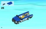 Building Instructions - LEGO - City - 60048 - Police Dog Unit: Page 26