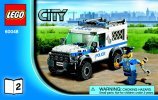 Building Instructions - LEGO - City - 60048 - Police Dog Unit: Page 1