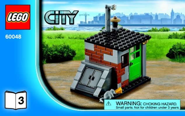 Building Instructions - LEGO - City - 60048 - Police Dog Unit: Page 1