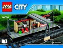 Building Instructions - LEGO - City - 60050 - Train Station: Page 1