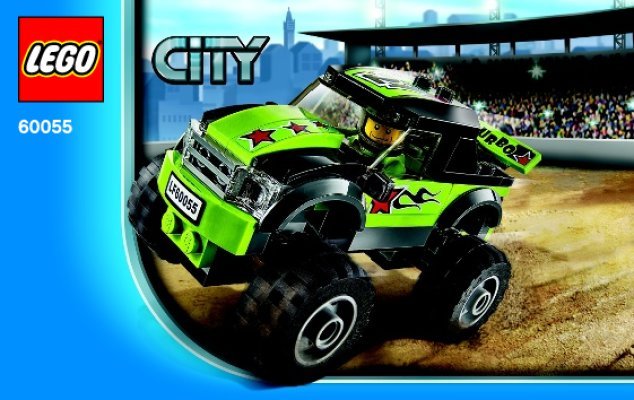 Building Instructions - LEGO - City - 60055 - Monster Truck: Page 1