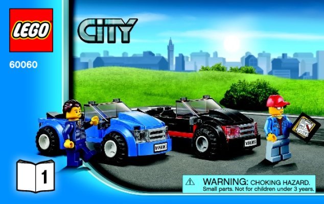 Building Instructions - LEGO - City - 60060 - Auto Transporter: Page 1