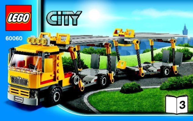 Building Instructions - LEGO - City - 60060 - Auto Transporter: Page 1