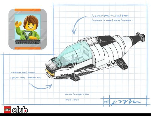 Building Instructions - LEGO - City - 60067 - Helicopter Pursuit: Page 1