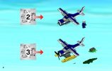 Building Instructions - LEGO - City - 60070 - Water Plane Chase: Page 2