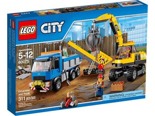 60075 - Excavator and Truck