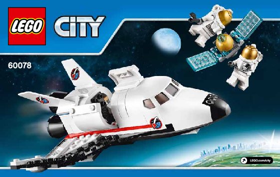 Building Instructions - LEGO - City - 60078 - Utility Shuttle: Page 1