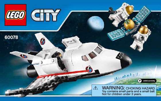 Building Instructions - LEGO - City - 60078 - Utility Shuttle: Page 1