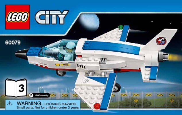 Building Instructions - LEGO - City - 60079 - Training Jet Transporter: Page 1