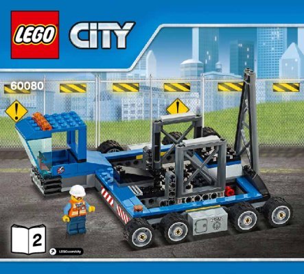 Building Instructions - LEGO - City - 60080 - Spaceport: Page 1