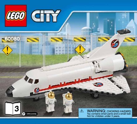 Building Instructions - LEGO - City - 60080 - Spaceport: Page 1