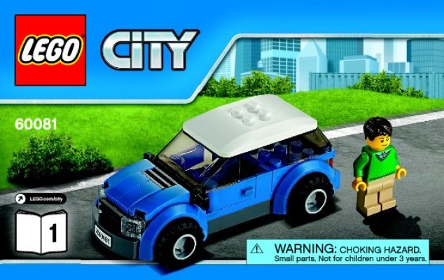 Building Instructions - LEGO - City - 60081 - Pickup Tow Truck: Page 1