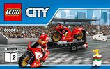 Building Instructions - LEGO - City - 60084 - Racing Bike Transporter: Page 1