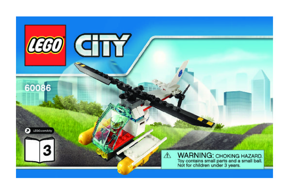 Building Instructions - LEGO - City - 60086 - LEGO® City Starter Set: Page 1