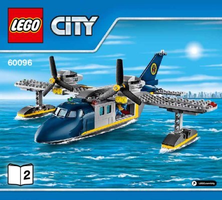 Building Instructions - LEGO - City - 60096 - Deep Sea Operation Base: Page 1