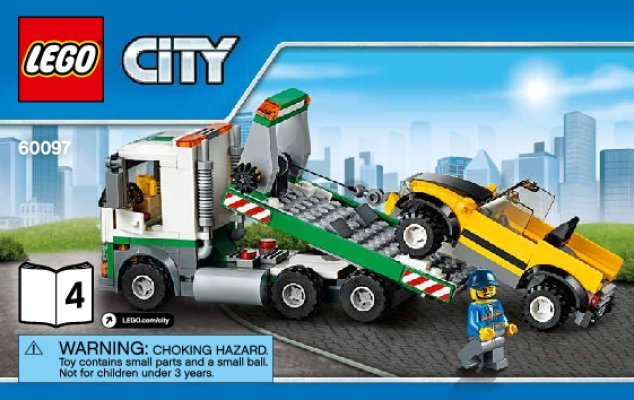 Building Instructions - LEGO - City - 60097 - City Square: Page 1