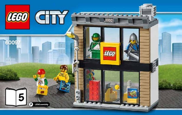 Building Instructions - LEGO - City - 60097 - City Square: Page 1