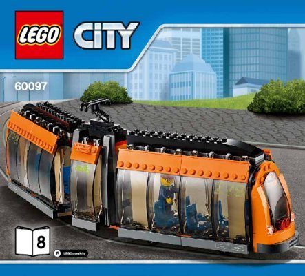 Building Instructions - LEGO - City - 60097 - City Square: Page 1