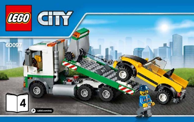 Building Instructions - LEGO - City - 60097 - City Square: Page 1