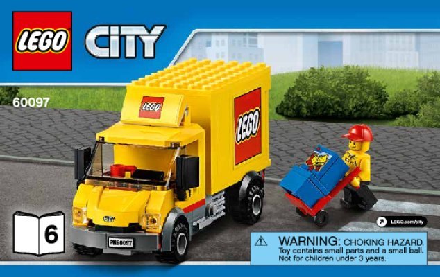 Building Instructions - LEGO - City - 60097 - City Square: Page 1