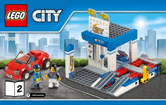 Building Instructions - LEGO - City - 60097 - City Square: Page 1