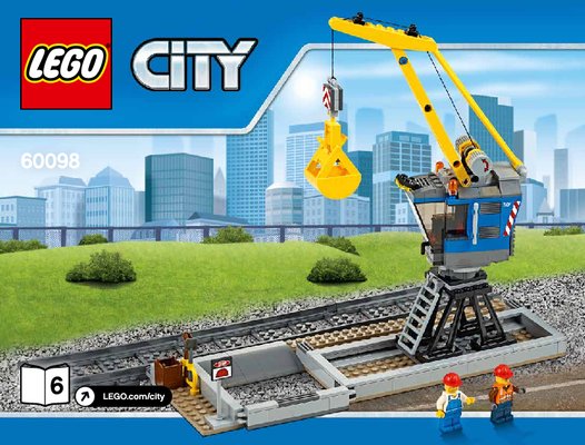 Building Instructions - LEGO - City - 60098 - Heavy-Haul Train: Page 1