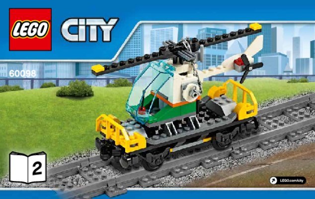 Building Instructions - LEGO - City - 60098 - Heavy-Haul Train: Page 1