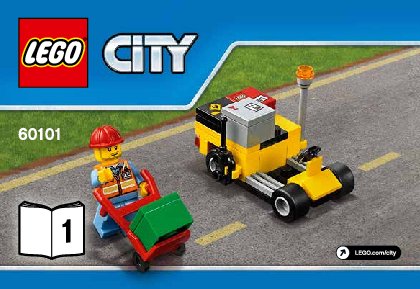 Building Instructions - LEGO - City - 60101 - Airport Cargo Plane: Page 1