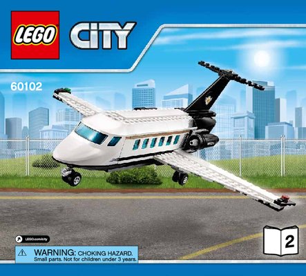 Building Instructions - LEGO - City - 60102 - Airport VIP Service: Page 1