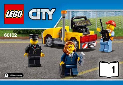 Building Instructions - LEGO - City - 60102 - Airport VIP Service: Page 1