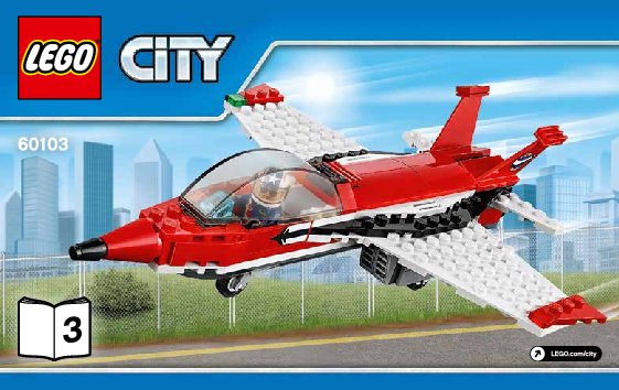 Building Instructions - LEGO - City - 60103 - Airport Air Show: Page 1