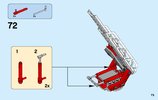 Building Instructions - LEGO - City - 60107 - Fire Ladder Truck: Page 75