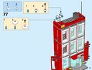 Building Instructions - LEGO - City - 60110 - Fire Station: Page 75