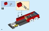 Building Instructions - LEGO - City - 60110 - Fire Station: Page 20