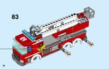 Building Instructions - LEGO - City - 60110 - Fire Station: Page 82