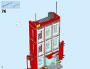 Building Instructions - LEGO - City - 60110 - Fire Station: Page 74