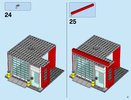 Building Instructions - LEGO - City - 60110 - Fire Station: Page 21